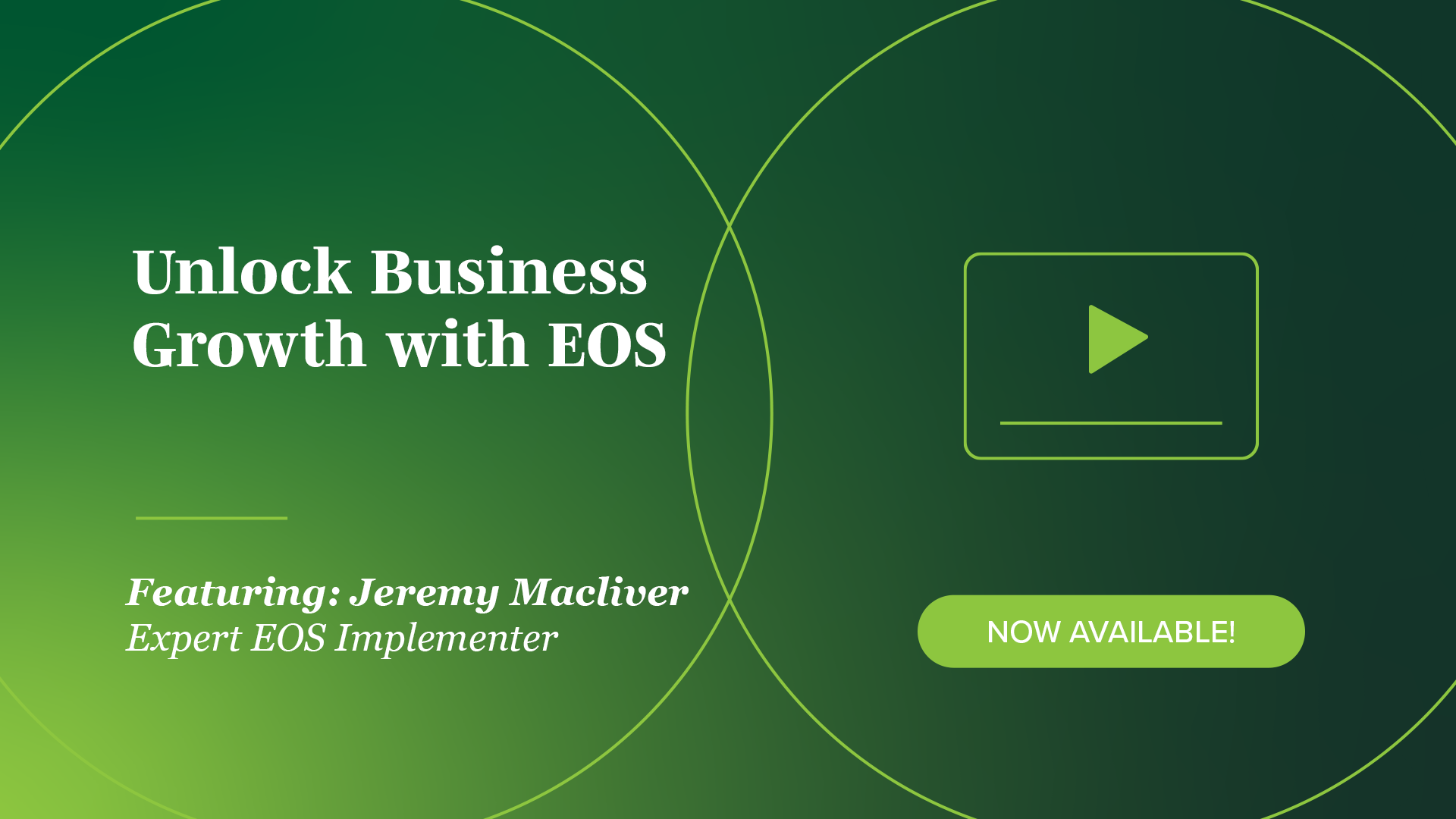 EOS Webinar Replay