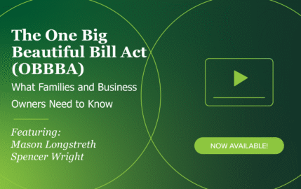 OBBBA Webinar Replay