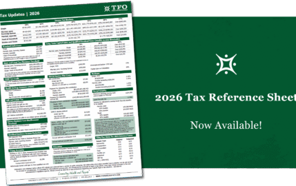 2026 Tax Reference Sheet Web Header